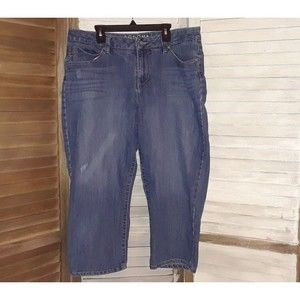 Denim Jean Capris-Modern Fit